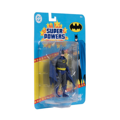 Batman 1990s DC Super Powers 4.5-Inch Figure — Blister Card Package Side View