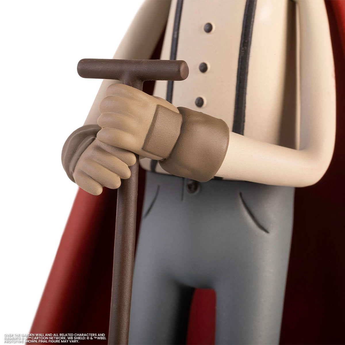 Dancing Cat Over the Garden Wall Mondo Figure — Face Close-Up with Yellow Eyes