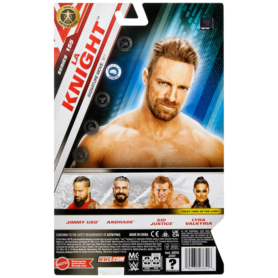 LA Knight - WWE Main Event 155