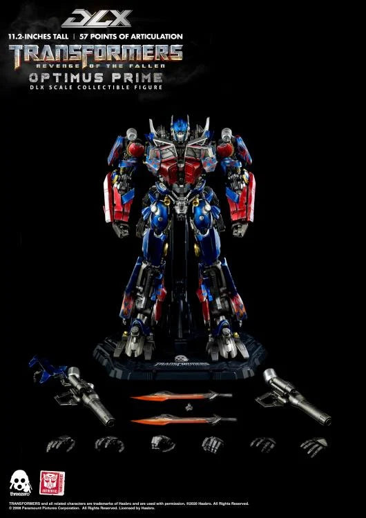 Transformers: Revenge of the Fallen DLX Scale Collectible Series Optimus Prime