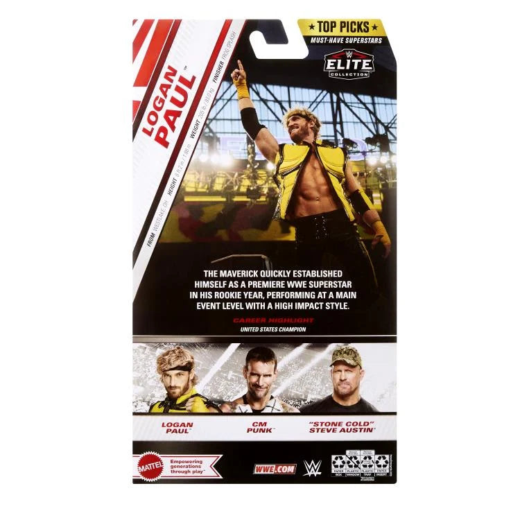 Logan Paul WWE Elite Collection Top Picks 2025