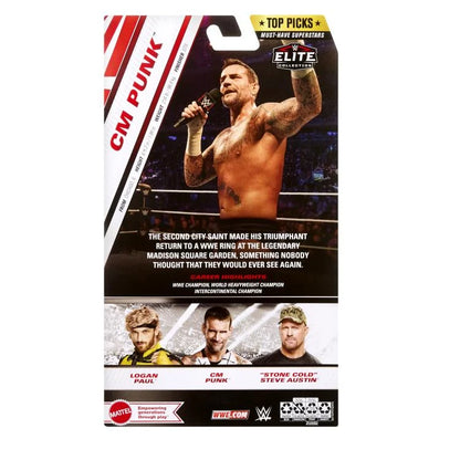 CM Punk WWE Elite Collection Top Picks 2025