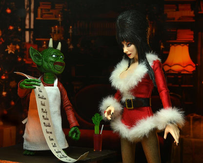 Elvira, Mistress of the Dark Elvira (Very Scary X-Mas Ver.) Deluxe Clothed Action Figure