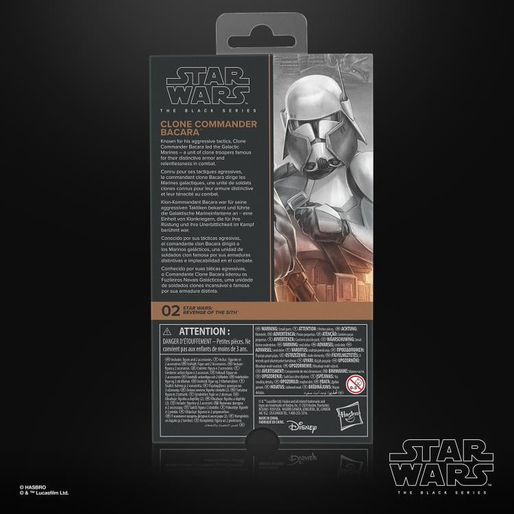 Clone Commander Bacara (Revenge of the Sith) Star Wars: The Black Series 6