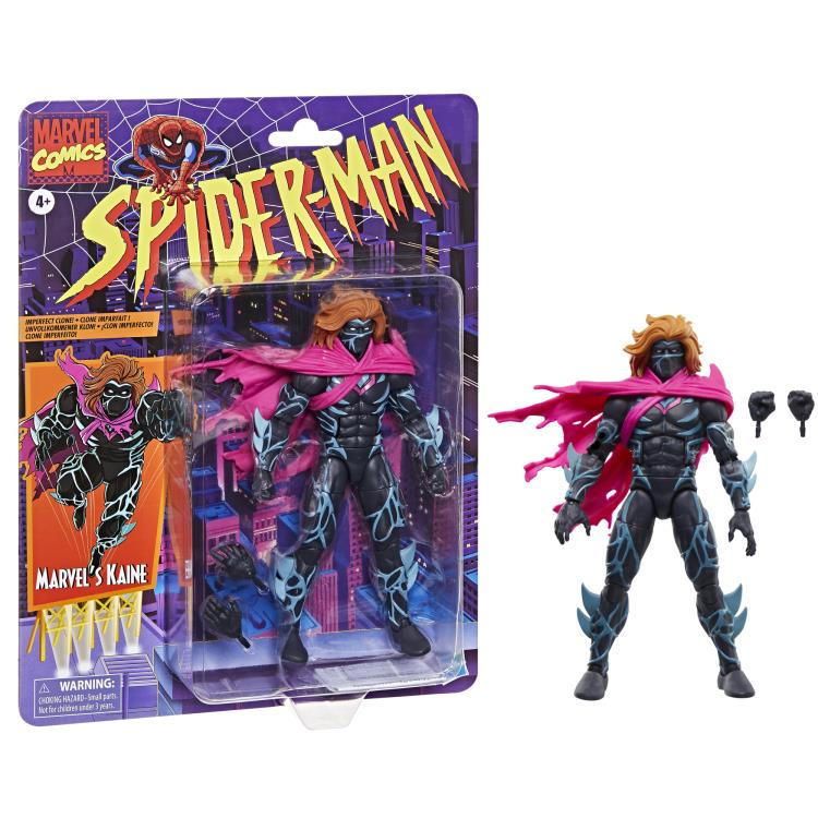 Marvel's Kaine Spider-Man Marvel Legends Retro Collection Action Figure