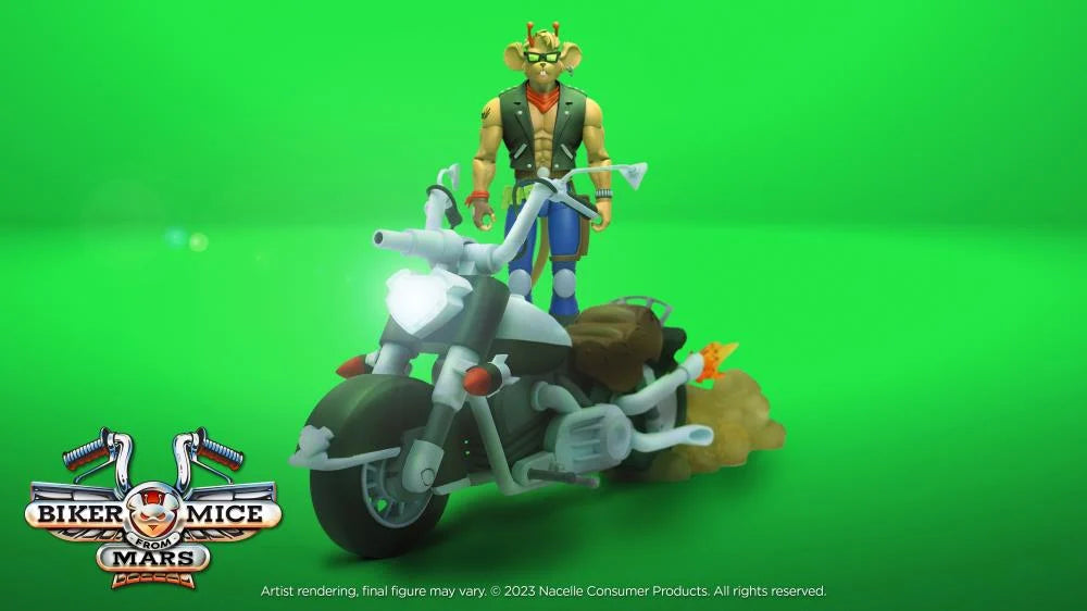 Throttle's Martian Monster Bike Biker Mice From Mars