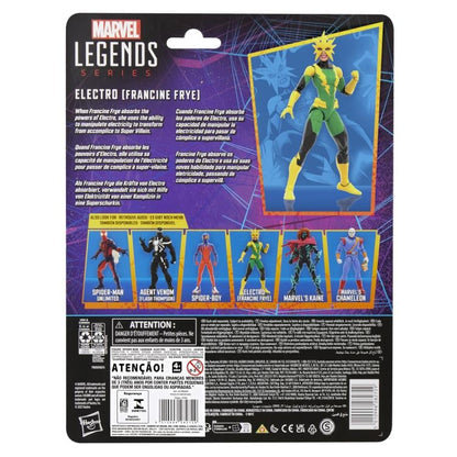 Electro (Francine Frye) Spider-Man Marvel Legends Retro Collection Action Figure
