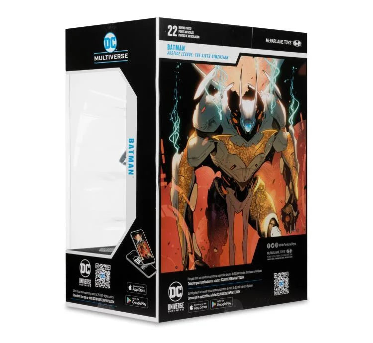 Batman (Final Suit) Justice League: The Sixth Dimension DC Multiverse Mega Action Figure
