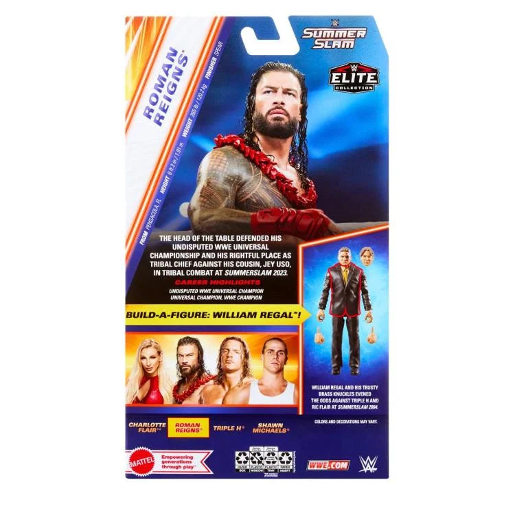Roman Reigns WWE Elite Collection SummerSlam (William Regal BAF)