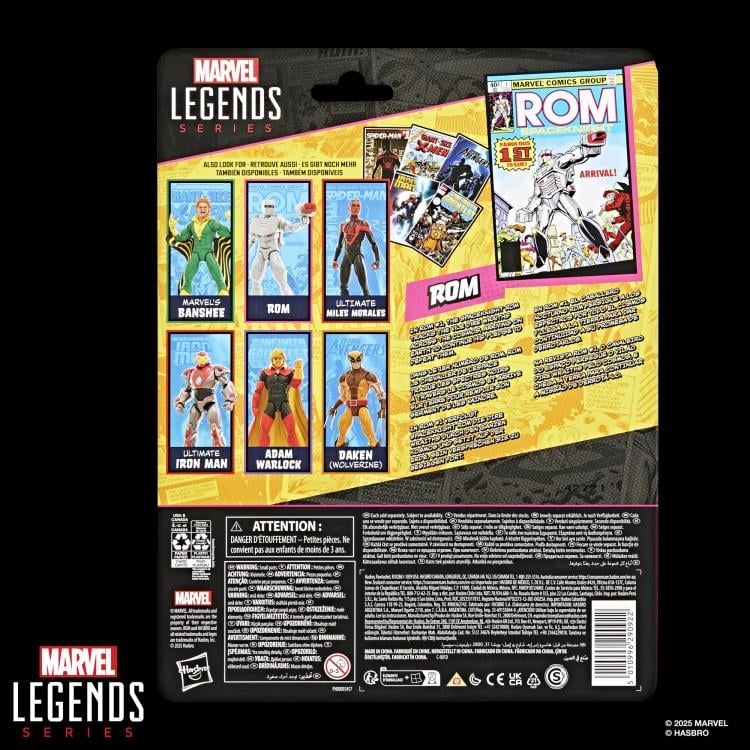 ROM: Spaceknight #1 Marvel Legends ROM Action Figure