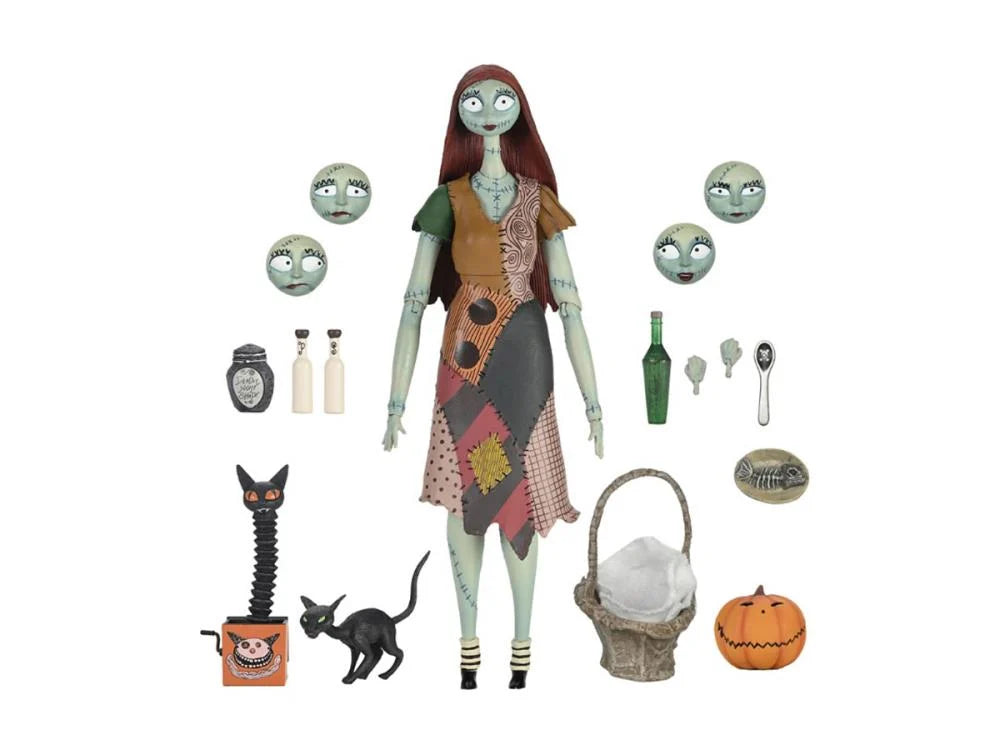 The Nightmare Before Christmas NECA Ultimate Complete Set of 4 Action Figures