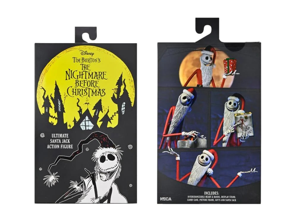 The Nightmare Before Christmas NECA Ultimate Complete Set of 4 Action Figures