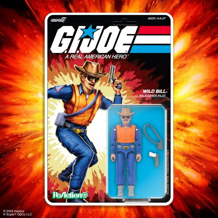 Wild Bill (Cartoon) G.I. Joe ReAction+ Action Figure