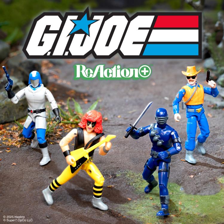 Zartan Cold Slither (Cartoon) G.I. Joe ReAction+ Action Figure