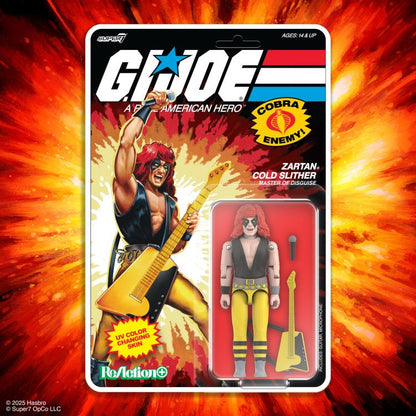 Zartan Cold Slither (Cartoon) G.I. Joe ReAction+ Action Figure