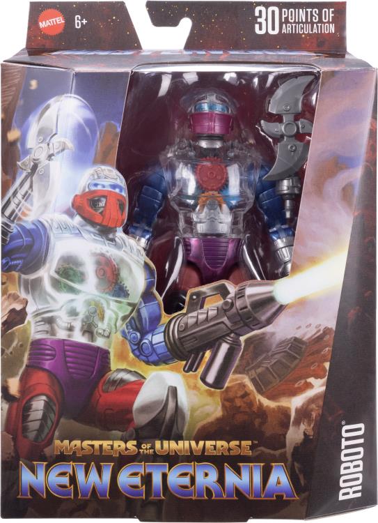 Roboto Masters of the Universe Masterverse New Eternia Action Figure