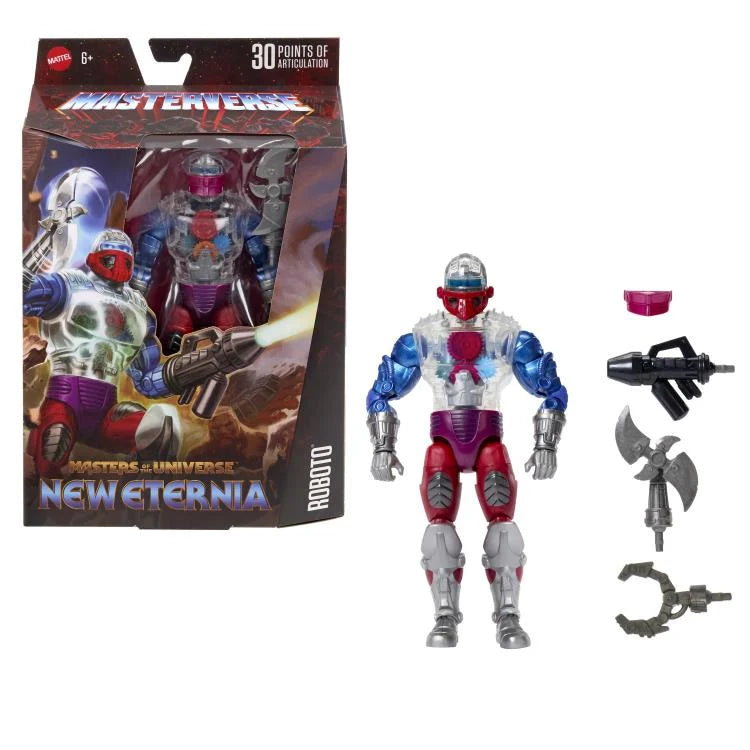 Roboto Masters of the Universe Masterverse New Eternia Action Figure