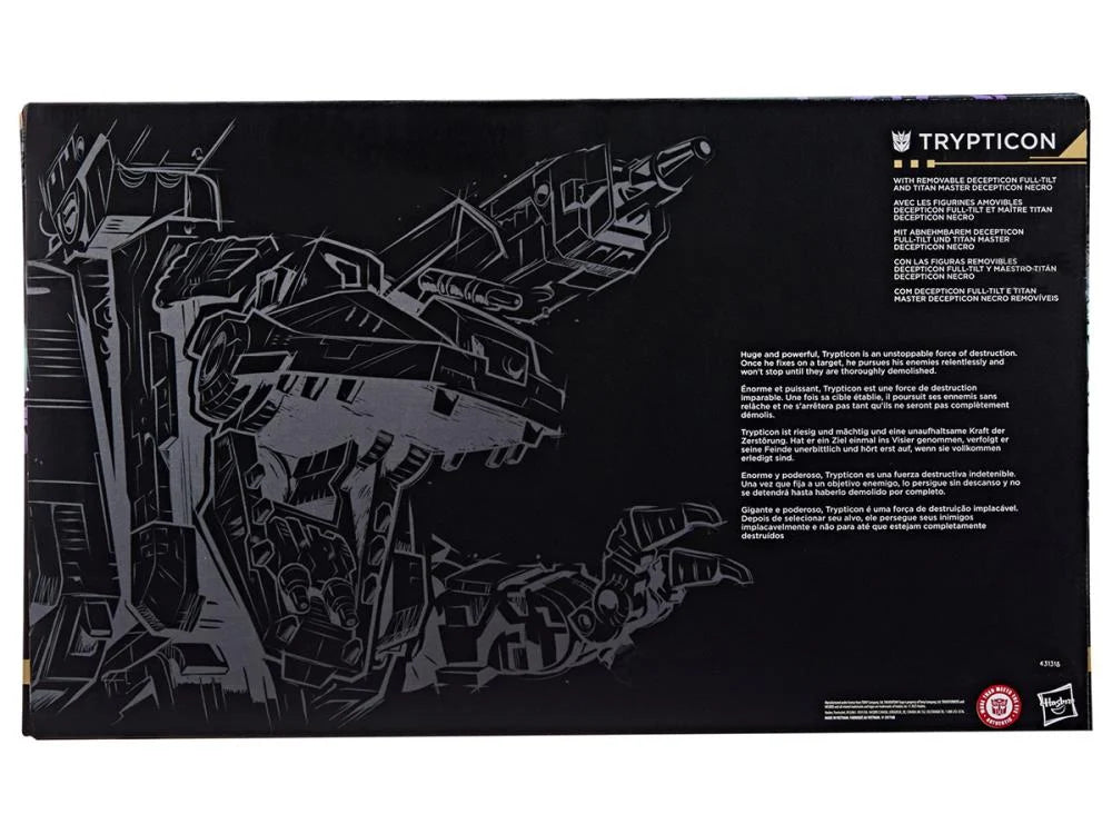Trypticon (Titans Return) Generations Selects G1 Transformers: Age of the Primes