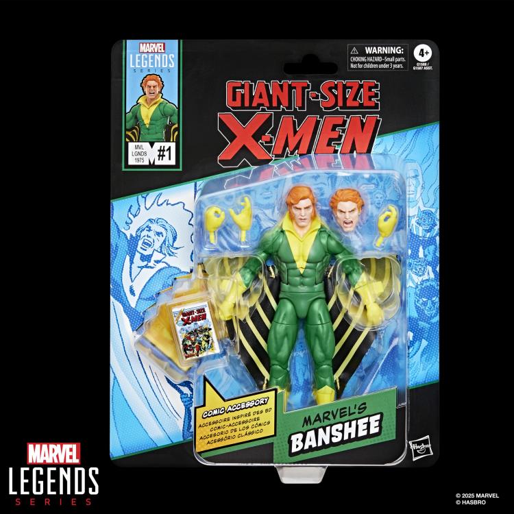 Banshee Giant-Size X-Men #1 Marvel Legends Action Figure