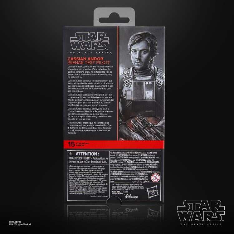 Cassian Andor (Sienar Test Pilot) Star Wars: The Black Series 6