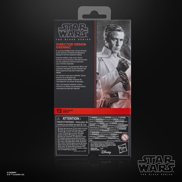 Director Orson Krennic (Andor) Star Wars: The Black Series 6