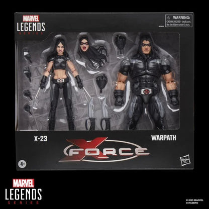 Warpath and X-23 X-Force Marvel Legends Action Figure Two-Pack
