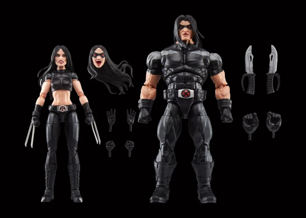 Warpath and X-23 X-Force Marvel Legends Action Figure Two-Pack