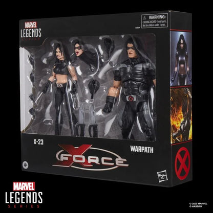 Warpath and X-23 X-Force Marvel Legends Action Figure Two-Pack