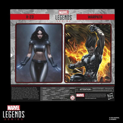 Warpath and X-23 X-Force Marvel Legends Action Figure Two-Pack