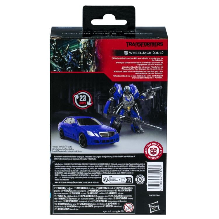 Wheeljack (Que) Transformers: Dark of the Moon Studio Series Deluxe Class Action Figure