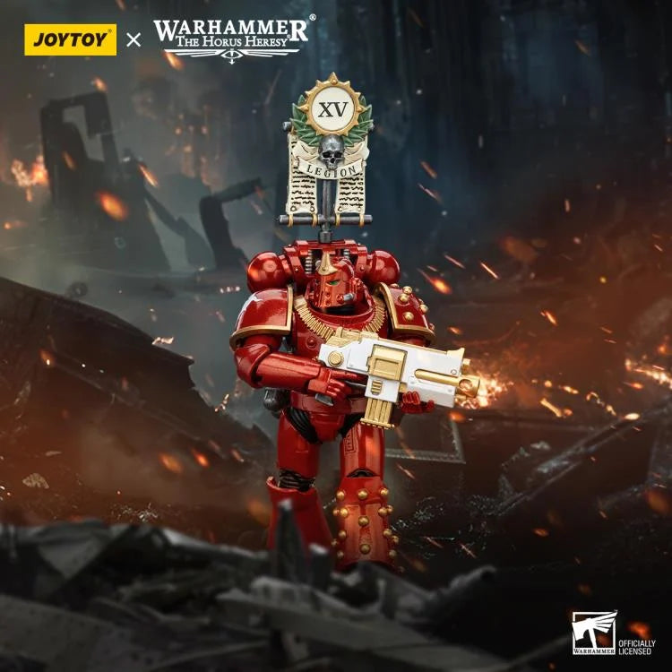 Legion MK IV Tactical Squad Legionary with Legion Vexilla Warhammer: The Horus Heresy Thousand Sons 1/18 Scale Action Figure