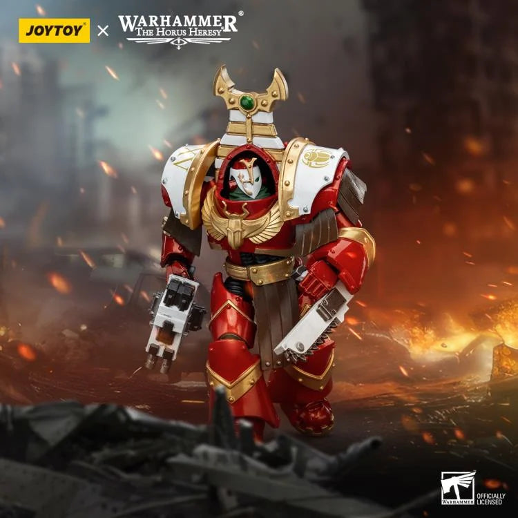Sekhmet Terminator Cabal Sekhmet with Combi-Bolter and Chainfist Warhammer: The Horus Heresy Thousand Sons 1/18 Scale Action Figure
