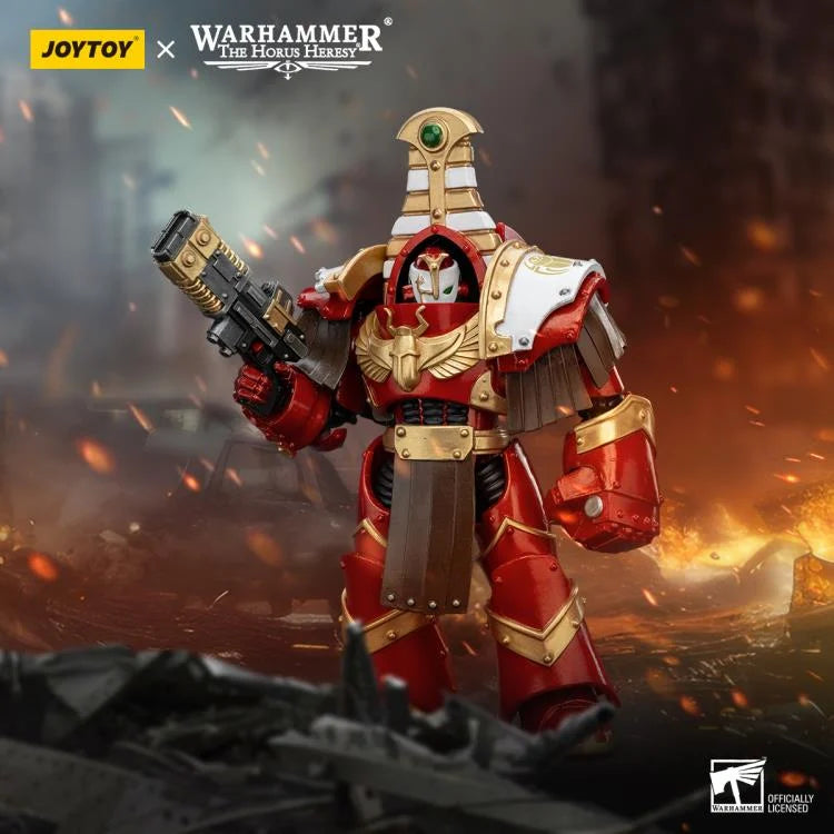 Sekhmet Terminator Cabal Sekhmet Volkite Charger and Power Fist Warhammer: The Horus Heresy Thousand Sons 1/18 Scale Action Figure