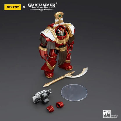 Sekhmet Terminator Cabal Sekhmet with Combi-Bolter and Achea Force Weapon Warhammer: The Horus Heresy Thousand Sons 1/18 Scale Action Figure