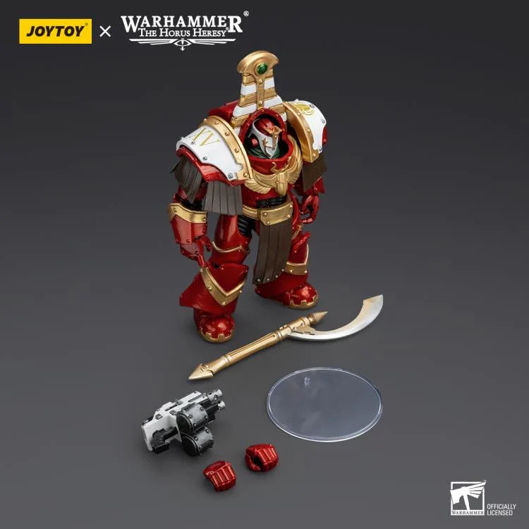 Sekhmet Terminator Cabal Sekhmet with Combi-Bolter and Achea Force Weapon Warhammer: The Horus Heresy Thousand Sons 1/18 Scale Action Figure