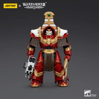 Sekhmet Terminator Cabal Sekhmet with Combi-Bolter and Achea Force Weapon Warhammer: The Horus Heresy Thousand Sons 1/18 Scale Action Figure