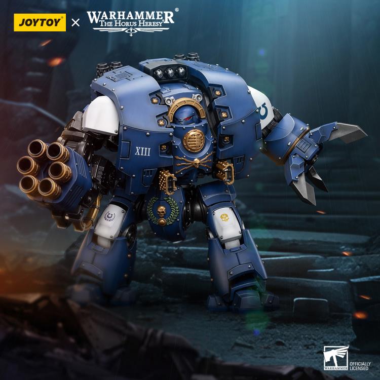 Leviathan Dreadnought with Cyclonic Melta Lance and Siege Claw Warhammer: The Horus Heresy Ultramarines 1/18 Scale Action Figure