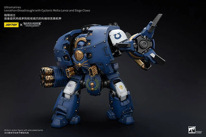 Leviathan Dreadnought with Cyclonic Melta Lance and Siege Claw Warhammer: The Horus Heresy Ultramarines 1/18 Scale Action Figure