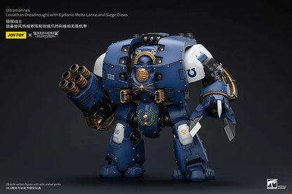 Leviathan Dreadnought with Cyclonic Melta Lance and Siege Claw Warhammer: The Horus Heresy Ultramarines 1/18 Scale Action Figure