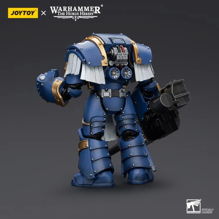 Cataphractii Terminator Squad Terminator with Reaper Autocannon Warhammer: The Horus Heresy Ultramarines 1/18 Scale Action Figure