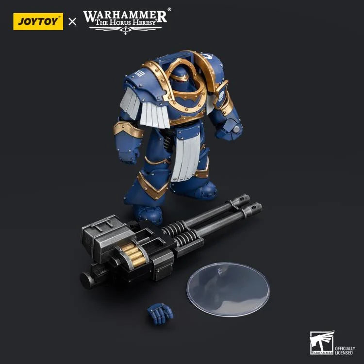 Cataphractii Terminator Squad Terminator with Reaper Autocannon Warhammer: The Horus Heresy Ultramarines 1/18 Scale Action Figure