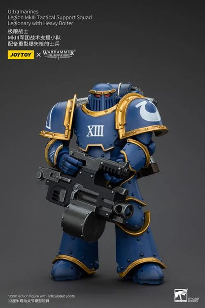 MKIII Legionaries Legionary with Heavy Bolter Warhammer: The Horus Heresy Ultramarines 1/18 Scale Action Figure