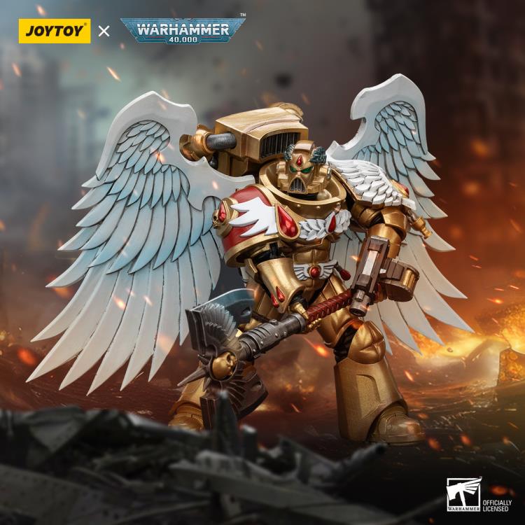 Sanguinary Guard with Encarmine Axe Warhammer 40K Blood Angels 1/18 Scale Action Figure