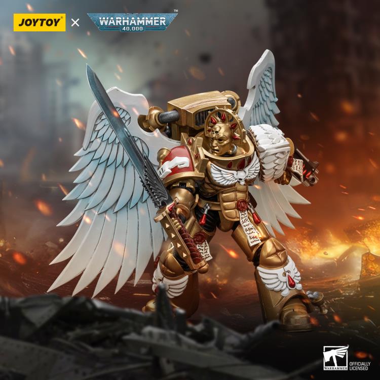Sanguinary Guard with Encarmine Sword (Version 1)Warhammer 40K Blood Angels 1/18 Scale Action Figure