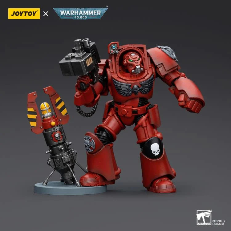 Terminator Squad Terminator with Storm Bolter Warhammer 40K Blood Angels 1/18 Scale Action Figure