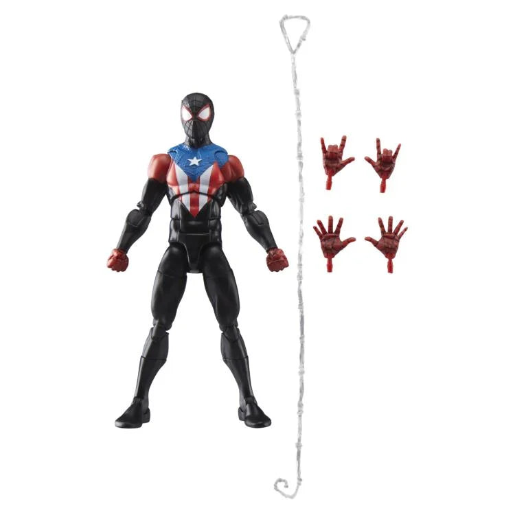Miles Morales (Boricua Suit) Marvel's Spider-Man 2 Marvel Legends Gamerverse Action Figure