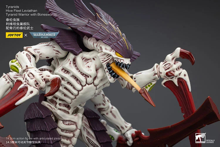 Tyranid Warrior with Bonesword Warhammer 40K Tyranids Hive Fleet Leviathan 1/18 Scale Action Figure