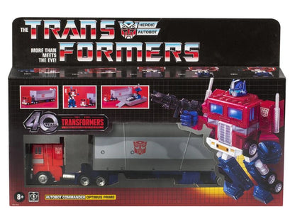 Optimus Prime (Retro G1) Transformers 40th Anniversary Action Figure