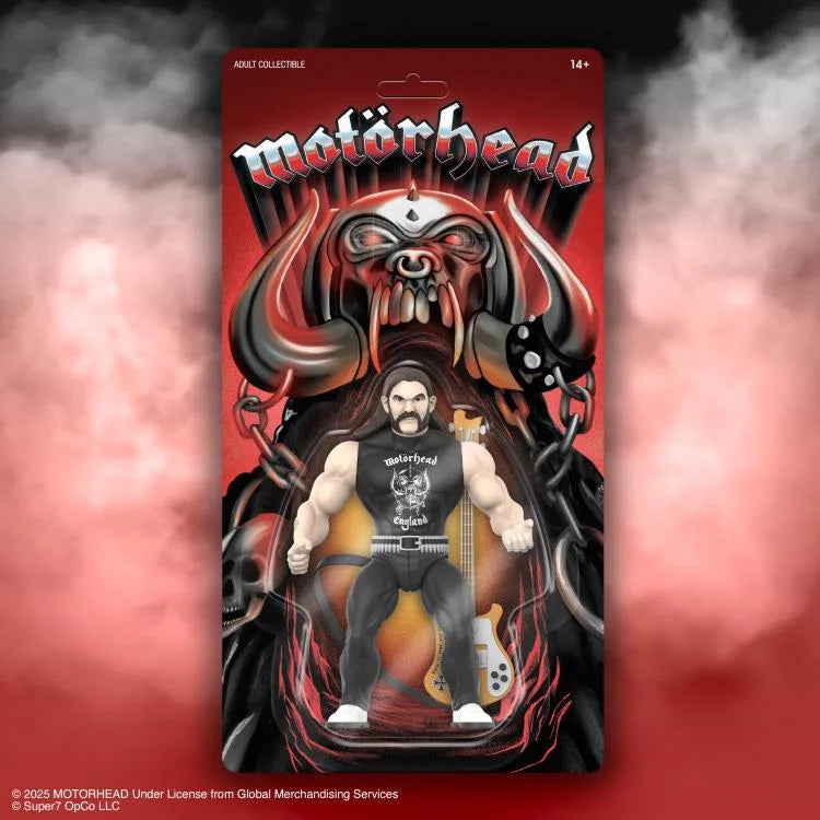 Lemmy Kilmister Motorhead Vintage Collection Action Figure