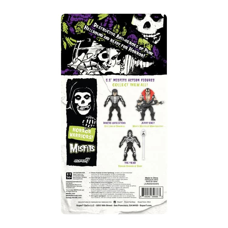 Skeleton Danzig (Evil Lord of Darkness) Misfits Vintage Collection Figure